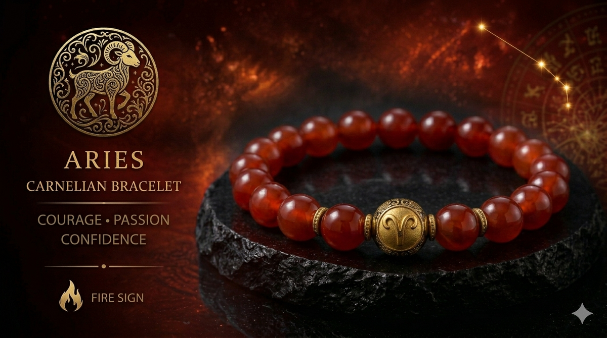 Aries Carnelian Bracelet