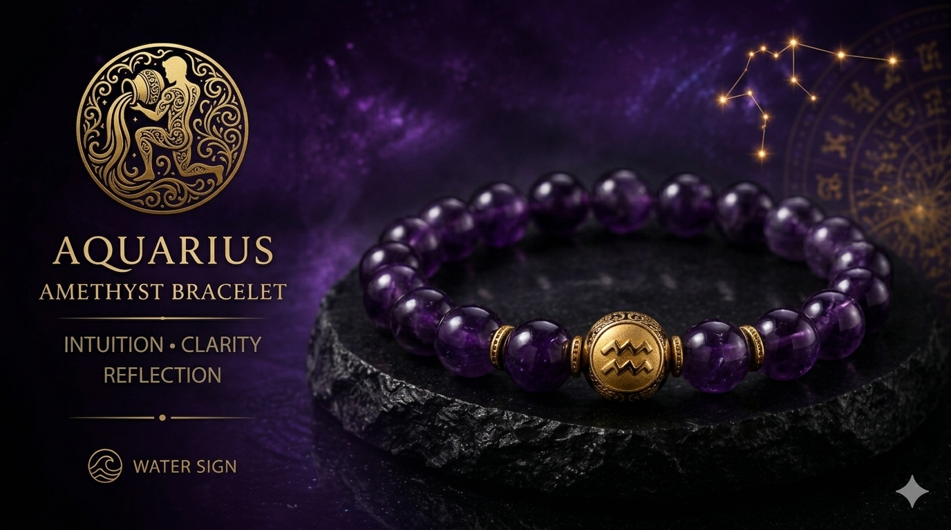 Scorpio Obsidian Bracelet