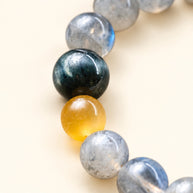Transformation Moonlit Becoming Grey Moonstone Handmade Bracelet·Metal｜Refinement